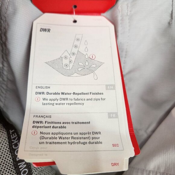 NWT The North Face Water Repellent UV Shorts Womens 8/R Tan Relaxed Wide Leg - Picture 11 of 14